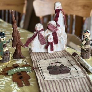 *** SOLD **** Rustic Christmas Items